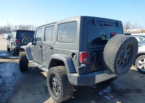 2014 Jeep Wrangler Unlimited Sahara z USA, uszkodzony, nr VIN 1C4BJWEG3EL297351